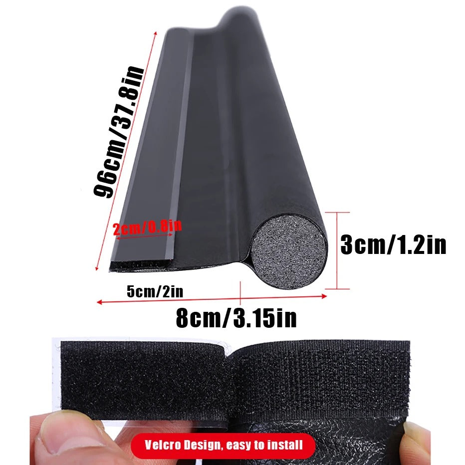 Adjustable Door Bottom Seal Weatherstrip β a durable, weather-resistant under door seal designed to block drafts, dust, noise, and pests. Flexible, cut-to-fit design for a snug fit on wood, metal, and plastic doors, improving insulation and energy efficiency.