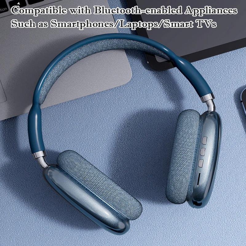 Bluetooth Noise Reduction Headset β designed for clear calls and immersive audio with a noise-reducing microphone. Features cushioned ear cups for comfort, deep bass, and seamless Bluetooth connectivity. Ideal for work, gaming, and travel.