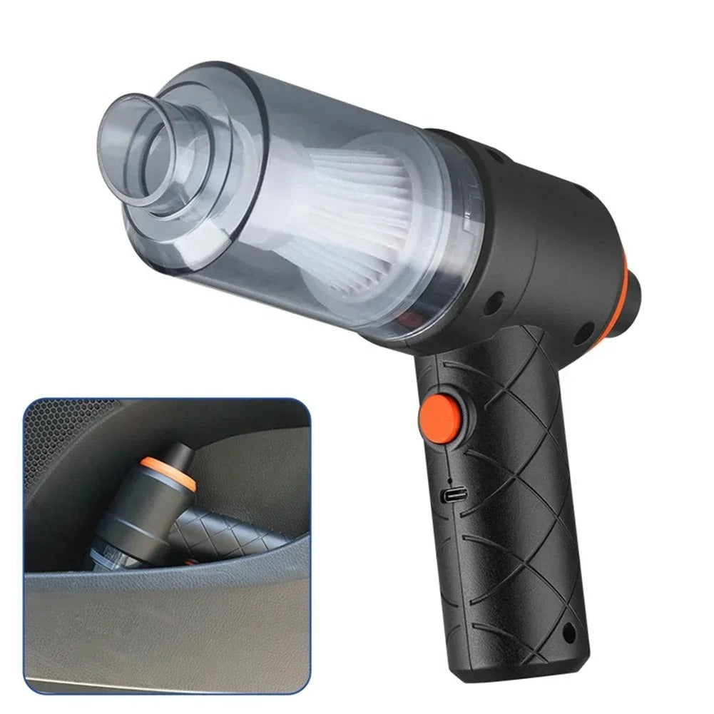 Super Vacuum Cleaner XT – a powerful, cordless super suction vacuum cleaner designed for deep cleaning in cars, homes, and offices. Lightweight and ergonomic with multiple attachments for tackling dust, pet hair, and crumbs. A super cleaner vacuum with long-lasting battery life for hassle-free use.