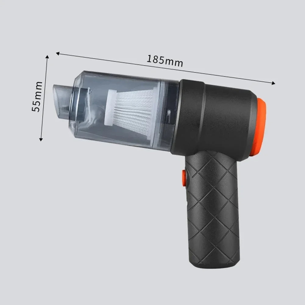 Super Vacuum Cleaner XT – a powerful, cordless super suction vacuum cleaner designed for deep cleaning in cars, homes, and offices. Lightweight and ergonomic with multiple attachments for tackling dust, pet hair, and crumbs. A super cleaner vacuum with long-lasting battery life for hassle-free use.