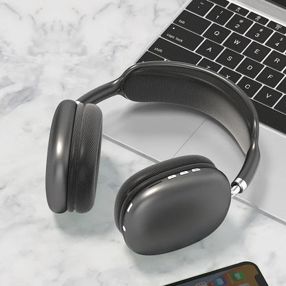 Bluetooth Noise Reduction Headset – designed for clear calls and immersive audio with a noise-reducing microphone. Features cushioned ear cups for comfort, deep bass, and seamless Bluetooth connectivity. Ideal for work, gaming, and travel.