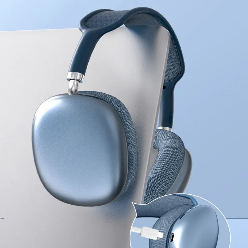 Bluetooth Noise Reduction Headset – designed for clear calls and immersive audio with a noise-reducing microphone. Features cushioned ear cups for comfort, deep bass, and seamless Bluetooth connectivity. Ideal for work, gaming, and travel.
