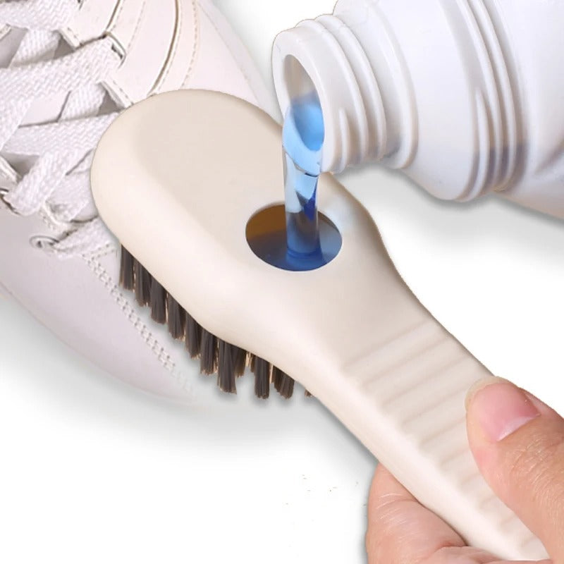  Direct Detergent Discharge Cleaning Brush – a dish cleaning brush with a built-in soap dispenser for effortless cleaning. Soft bristles gently remove dirt from dishes, fabrics, and surfaces. Ergonomic grip and detachable brush head for easy use and maintenance.