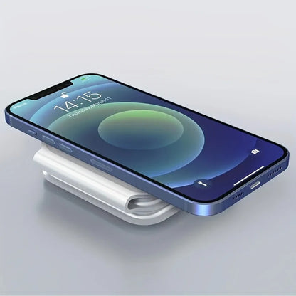 3-IN-1 Wireless Charger – a fast-charging, foldable dock station for smartphones, smartwatches, and wireless earbuds. Sleek, compact, and portable design with advanced charging technology for efficient and safe power. The best 3-in-1 wireless charger for home, office, and travel.