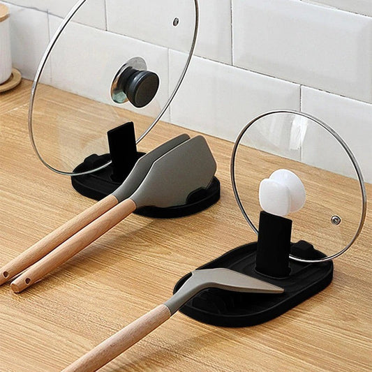  Foldable Lid Holder+ – a sleek, space-saving foldable pot lid holder designed to keep countertops clutter-free. Perfect for holding pot lids, spatulas, and ladles, with a stylish Nordic-inspired design and compact, foldable structure for easy storage. Crafted from high-quality, water-resistant materials for effortless cleaning.