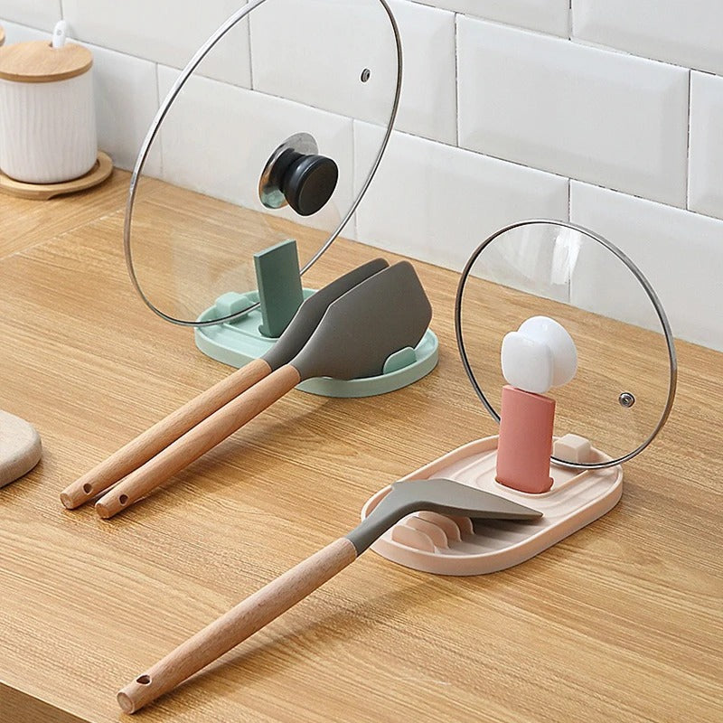  Foldable Lid Holder+ – a sleek, space-saving foldable pot lid holder designed to keep countertops clutter-free. Perfect for holding pot lids, spatulas, and ladles, with a stylish Nordic-inspired design and compact, foldable structure for easy storage. Crafted from high-quality, water-resistant materials for effortless cleaning.