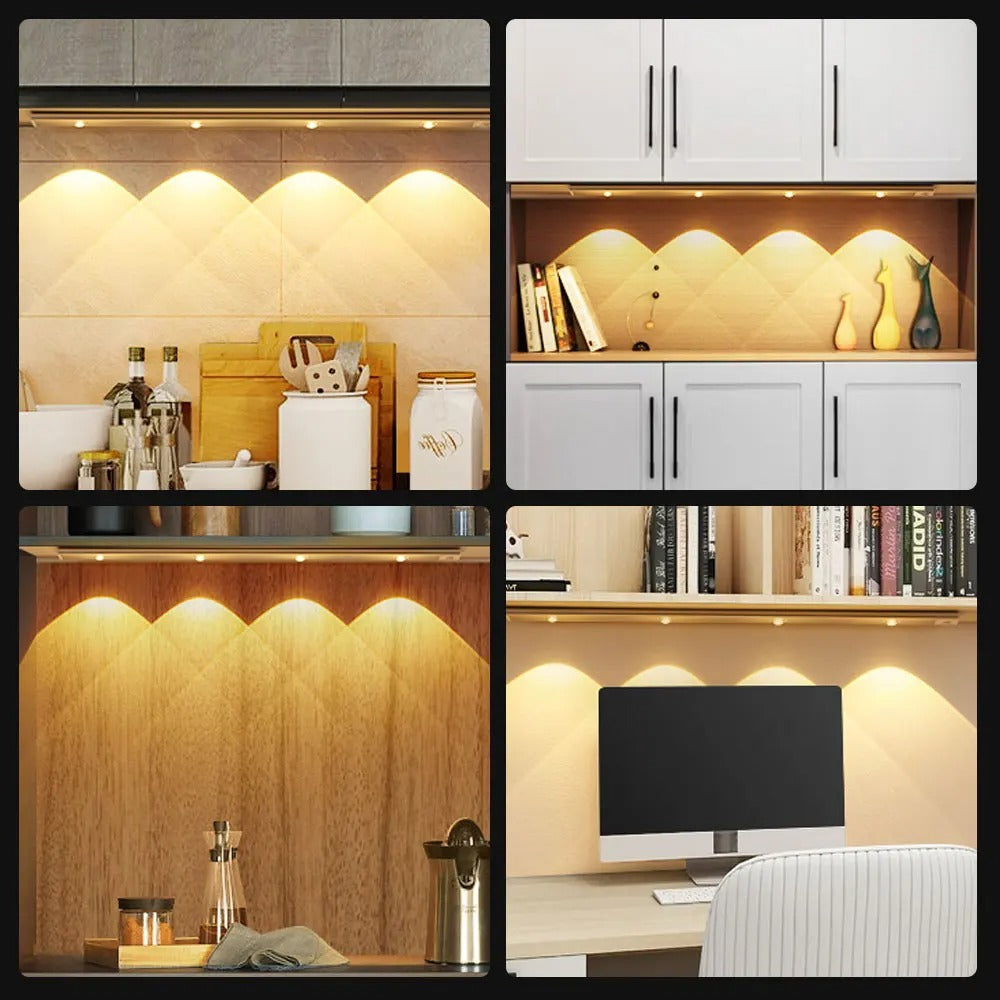 LED Multi-Functional Motion Sensor Light – an energy-efficient, dual motion sensor LED light with customizable brightness for indoor and outdoor use. Ideal for hallways, staircases, and closets, with hands-free activation and multiple lighting modes for enhanced convenience and security.