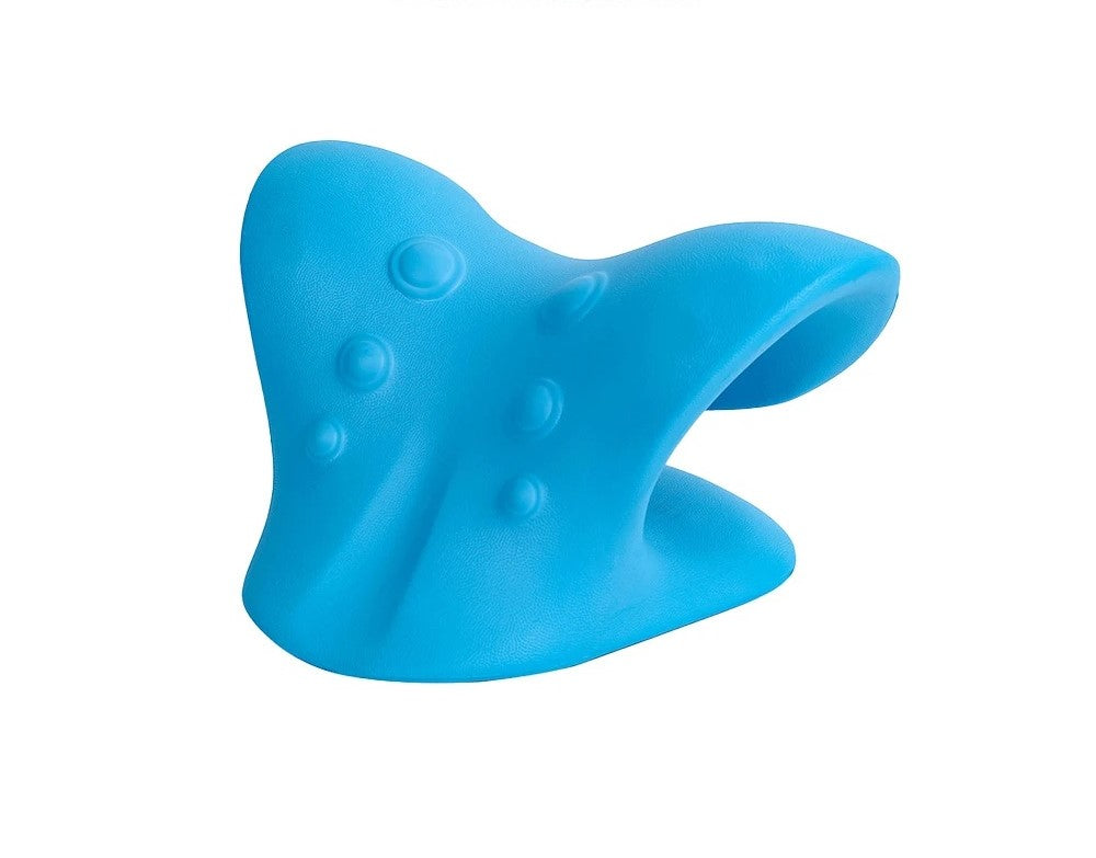  Neck and Shoulder Decompression Device – a contoured cervical neck decompression device designed to relieve tension, improve posture, and promote relaxation. Lightweight, portable, and made with soft, breathable fabric for comfort at home, office, or travel.