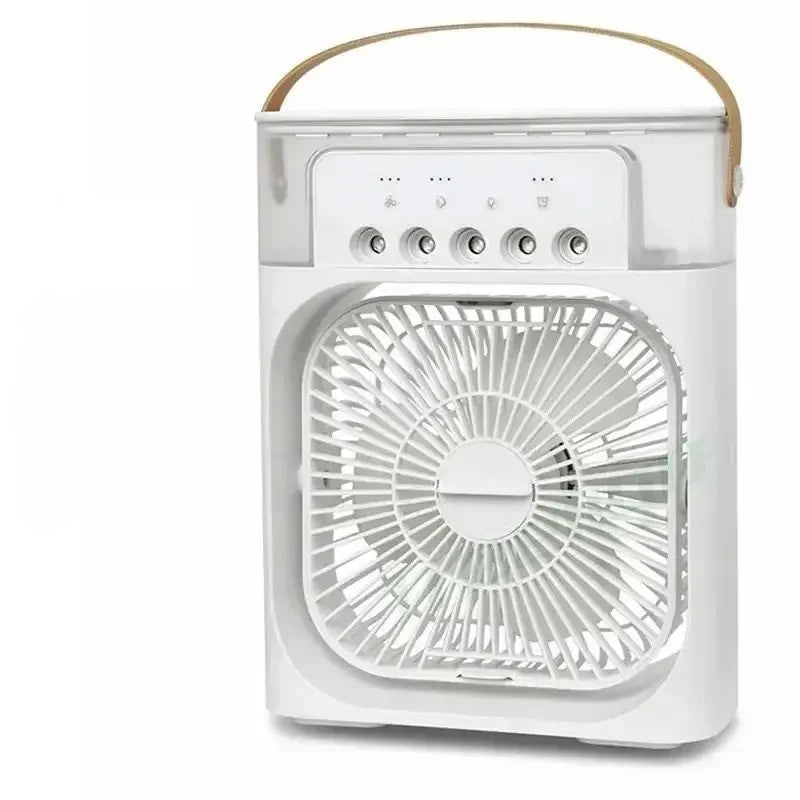 Portable Cooling Fan XT – a compact, lightweight portable cooling fan for room, office, or travel. Features XT Cooling Core technology for quiet, efficient airflow, USB power compatibility, adjustable fan speeds, and a built-in LED night light for added convenience.
