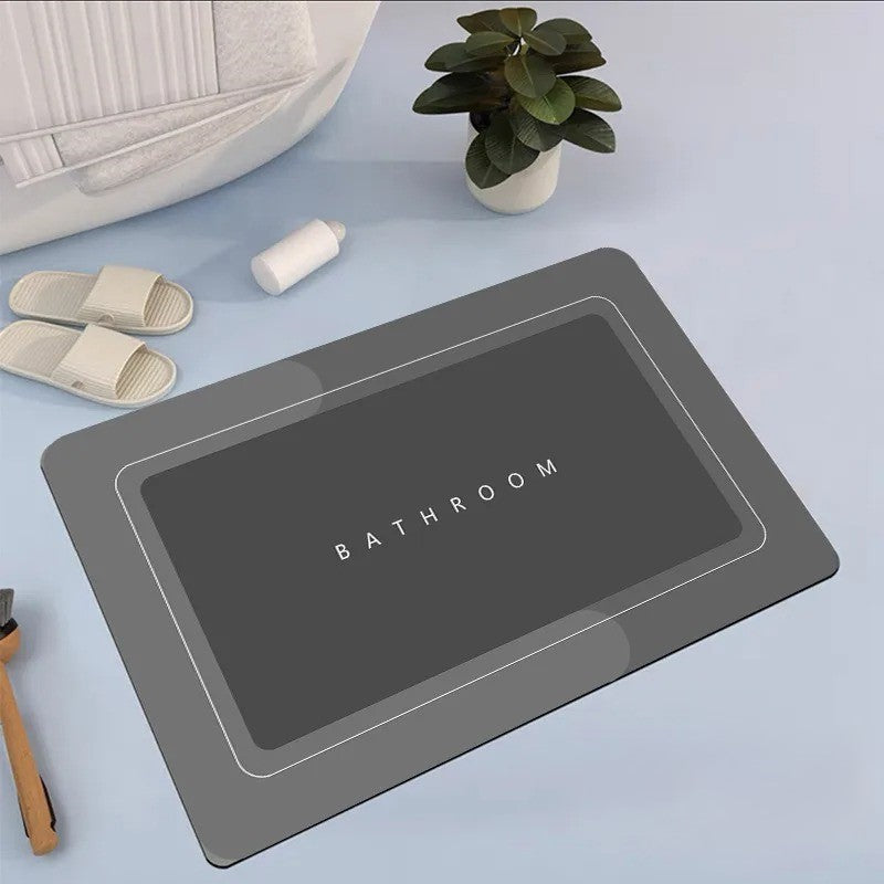  Super Absorbent Floor Mat XT – a soft, super absorbent floor mat for the bathroom with a non-slip backing for safety. Quickly soaks up water to keep floors dry, perfect for bathtubs, showers, and sinks. Durable, machine washable, and ideal for high-moisture areas.