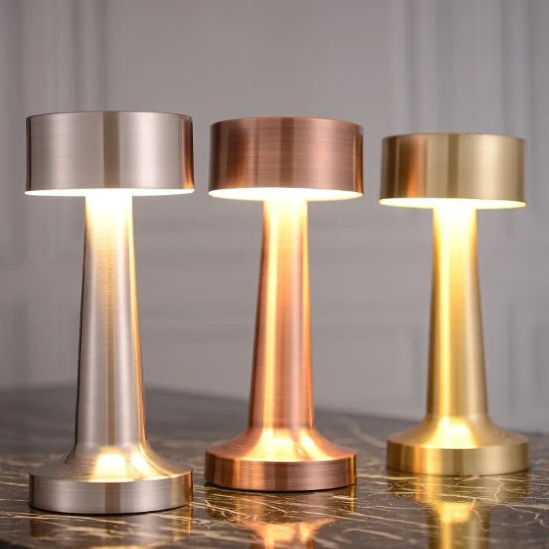 Table Lamp Touch Decor – stylish and functional with touch control for easy brightness adjustment. Features a sleek, modern design, durable construction, and warm ambient lighting, perfect for living rooms, bedrooms, or cozy spaces.