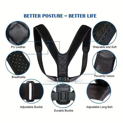 Adjustable Posture Corrector Belt