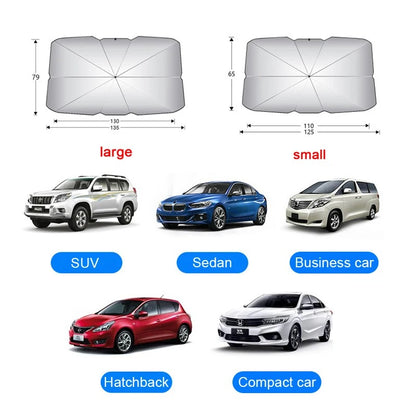 Car Umbrella XT - UV and Heat Protection