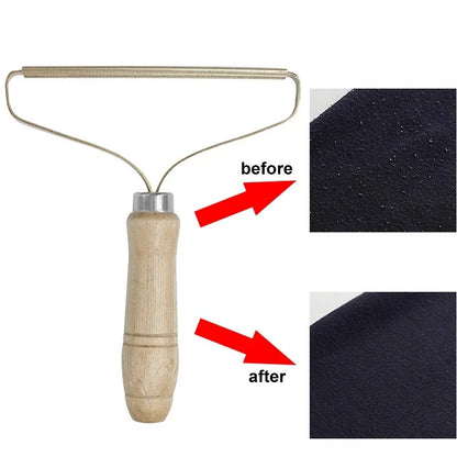 Portable Lint and Pet Hair Removing Tool